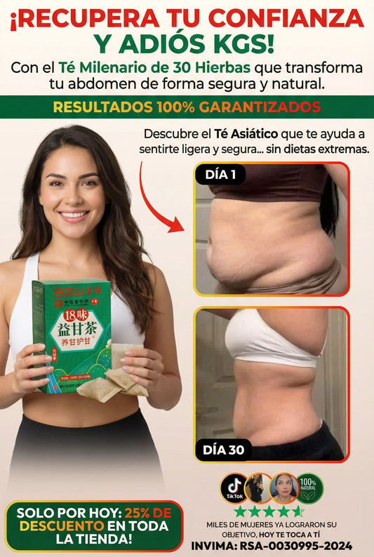 Té Chino 🍵 deja la barriga atrás y goza.